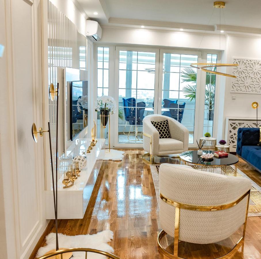 Luxury Apartment Karic Free Parking Tuzla Buitenkant foto