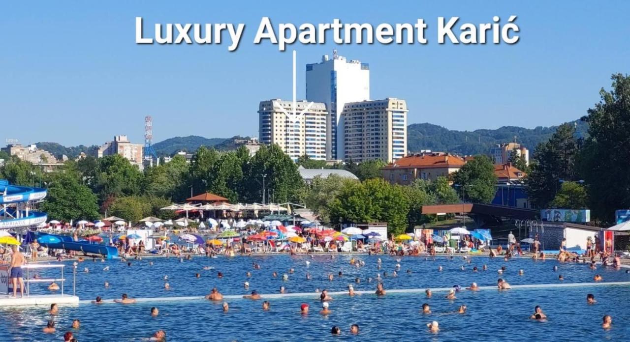 Luxury Apartment Karic Free Parking Tuzla Buitenkant foto